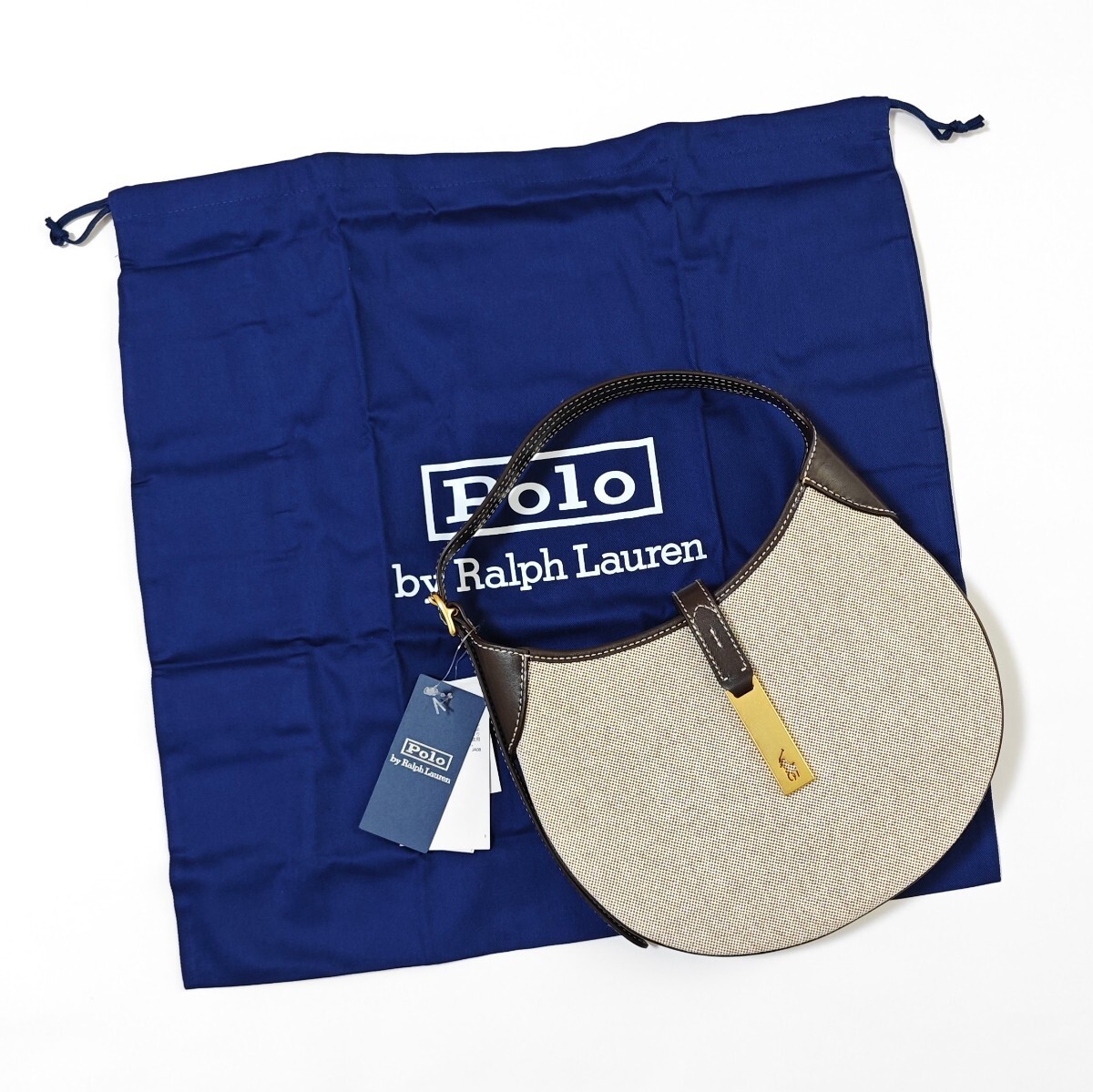 RALPH LAUREN ポロID Polo ID キャンバス スモール ショルダー レディース 国内正規品