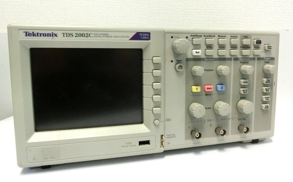 Tektronix TDS 2002C デジタルオシロスコープ 70MHz 1GS/s　通電確認済 現状品