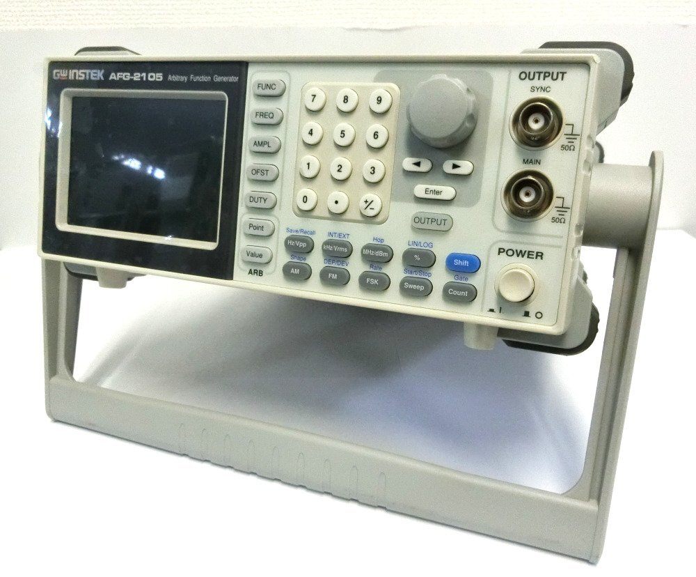 GWINSTEK AFG-2105 ファンクションジェネレータ / 通電確認済 現状品