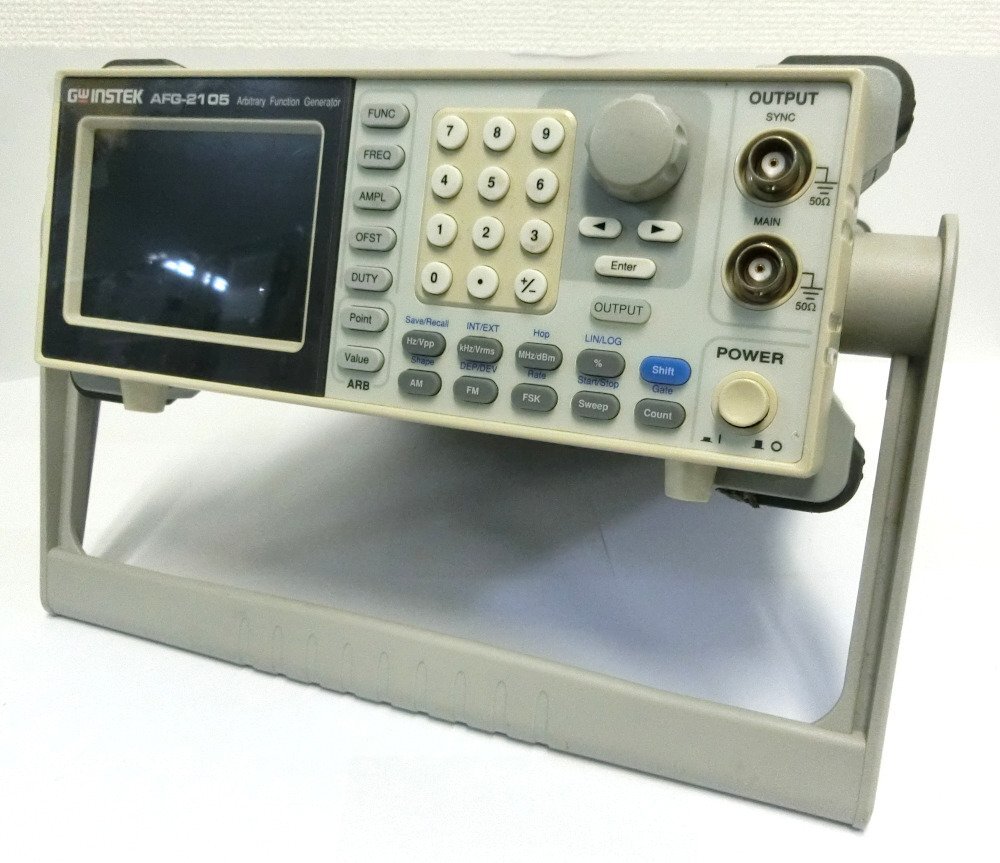 GWINSTEK AFG-2105 ファンクションジェネレータ / 通電確認済 現状品