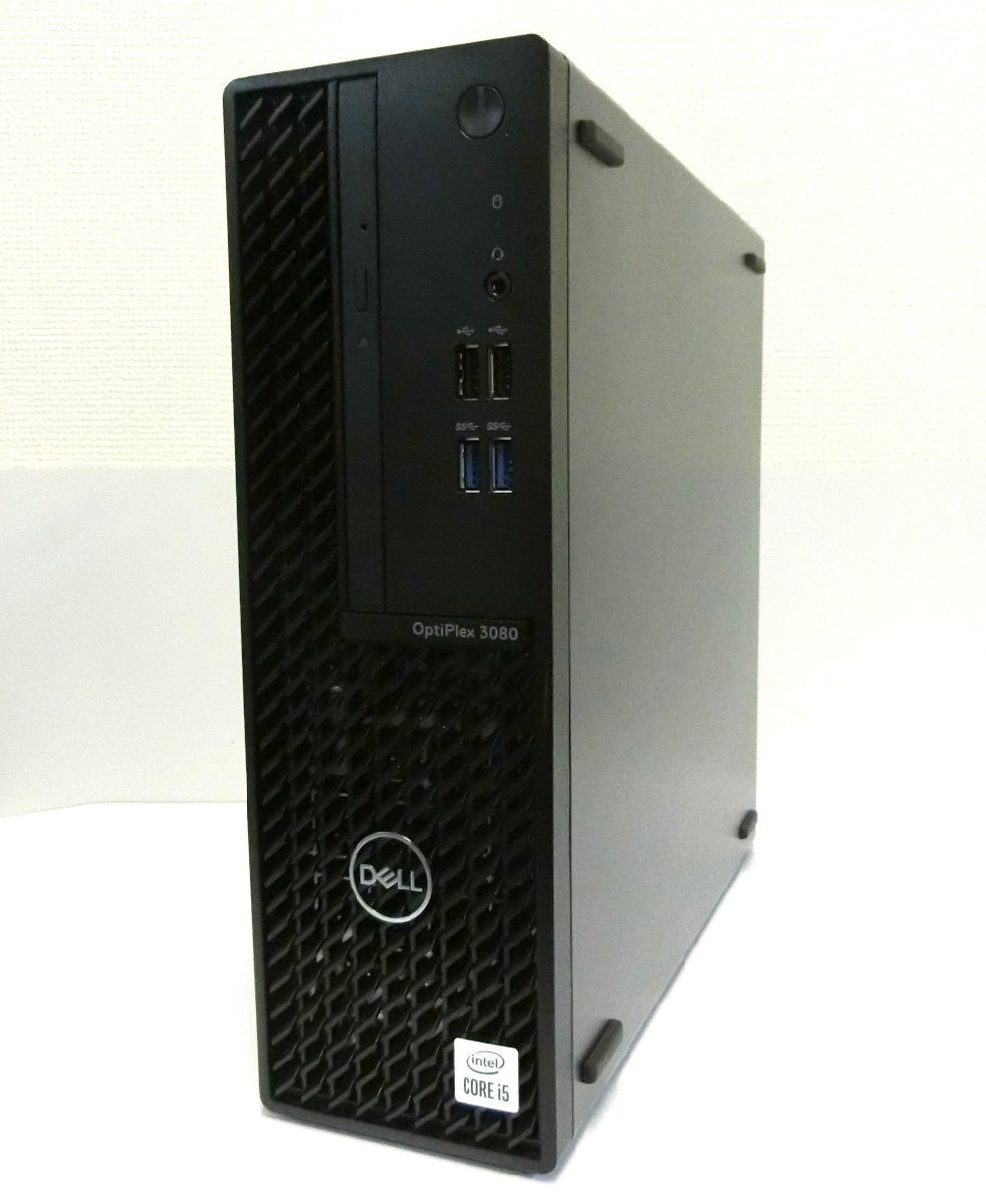 DELL OptiPlex 3080 SFF Core i5-10500 3.1GHz / 8GB / 1TB(HDD) 256GB(NVMe) DVD+-RW Windows11 Home