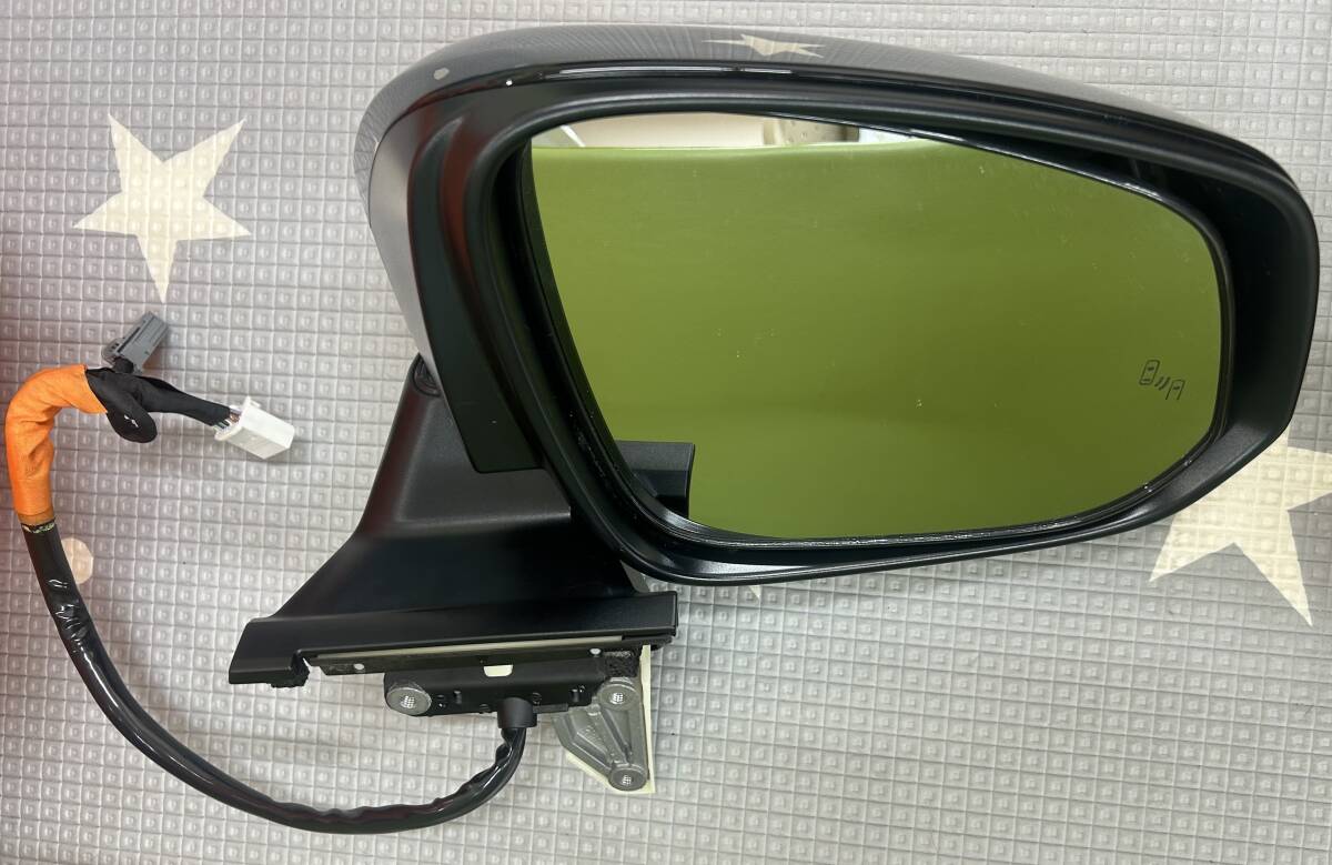美品　アルファード 40系 右ドアミラー　AAHH40W　87910-V2121　トヨタ純正 黒 2カプラ