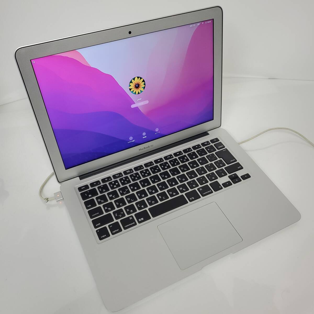 訳アリ大特価 Apple MacbookAir7,2 (13-inch, Early 2015) A1466 ・Intel Core i5・メモリ8GB・SSD120GB・Monterey（MacOS）　#001740(80)