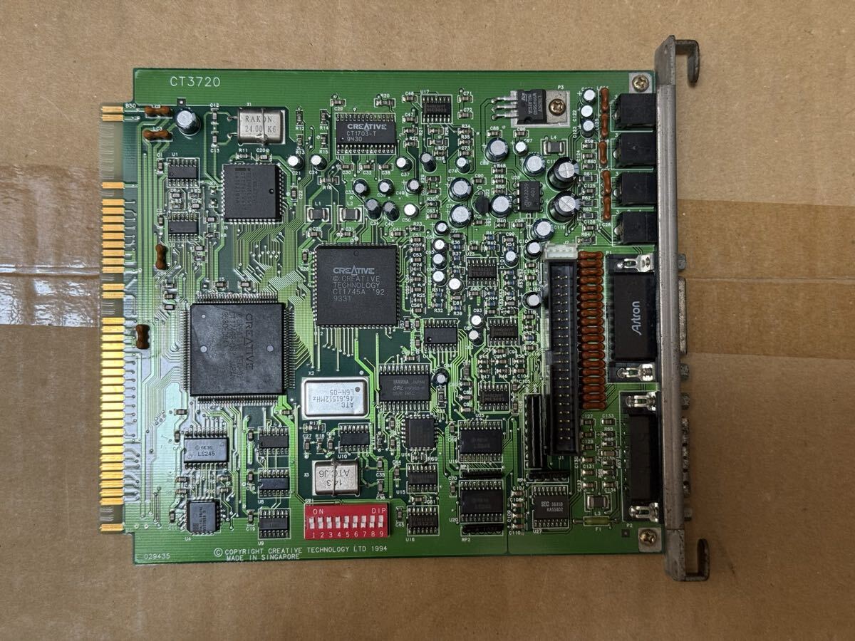 【動作確認済】Creative Sound Blaster CT3720 PC-98用サウンドボード