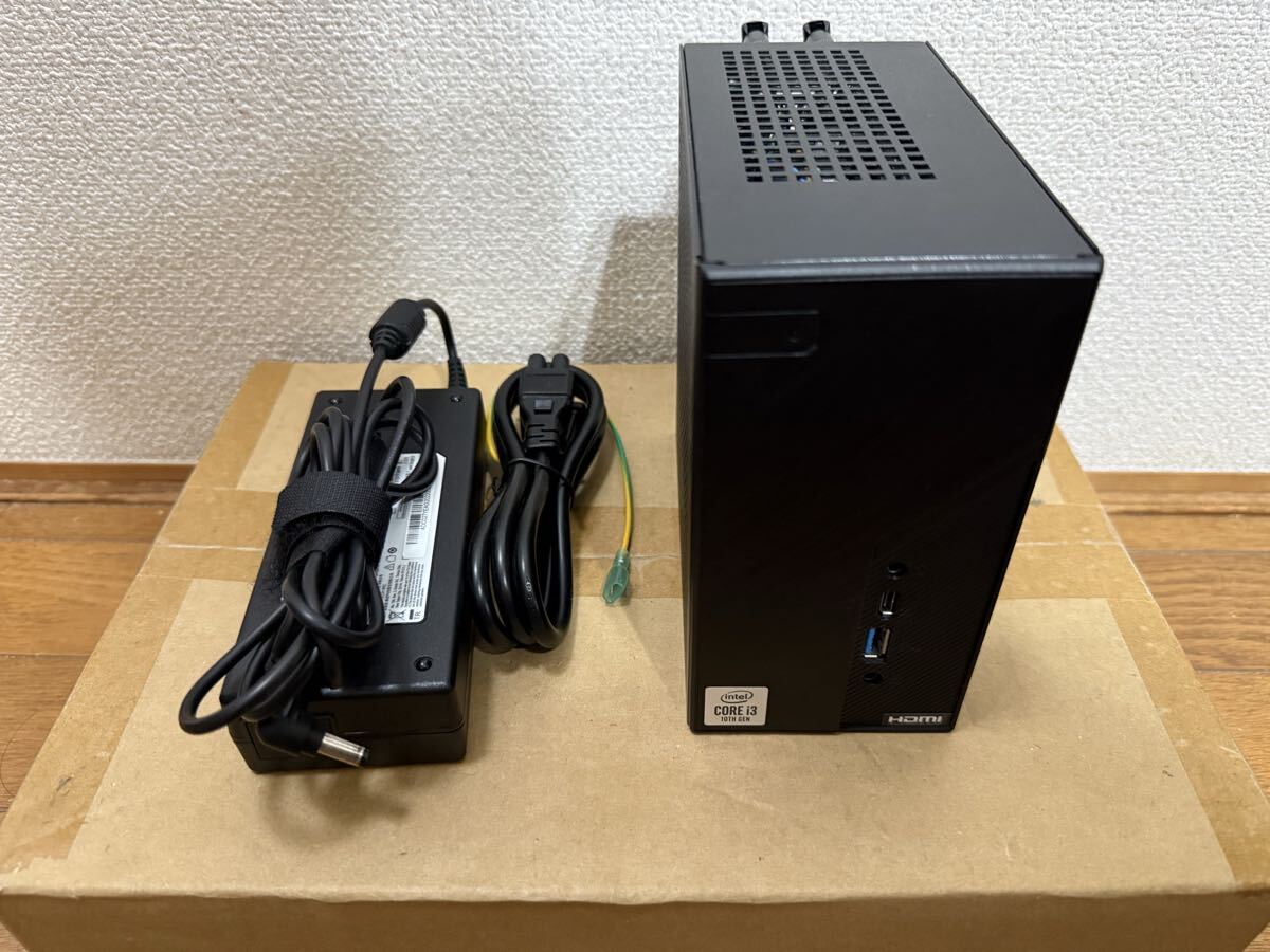 【完成品】Deskmini H470 Core i3-10100@3.6GHz/16GBメモリ/256GB SSD/Wi-Fi&Bluetooth