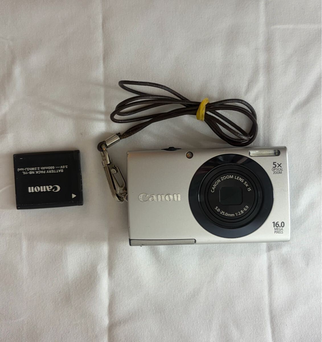 【ま231】★動作確認済★ Canon PowerShot A3400 IS キャノン パワーショット デジタルカメラ デジカメ バッテリー