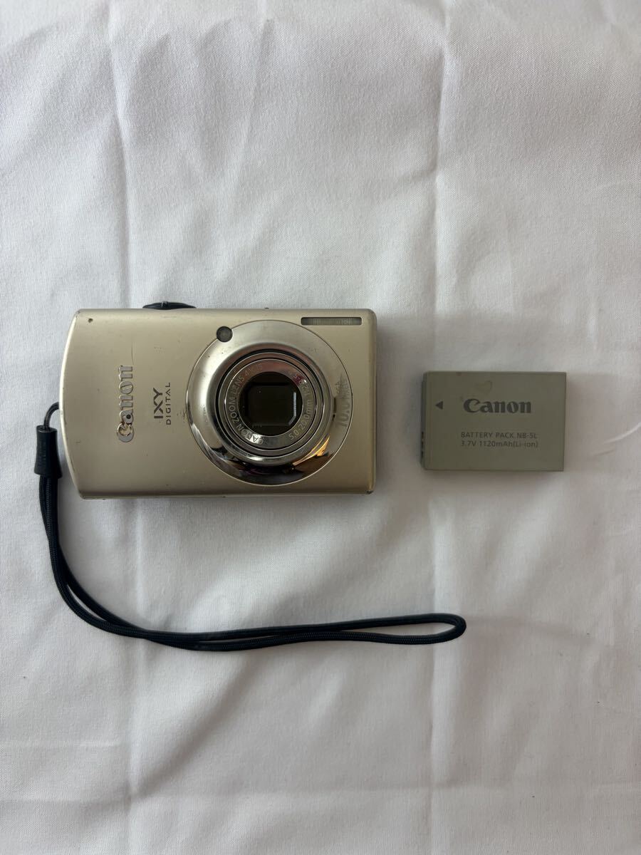 【ま74】 Canon IXY DIGITAL 920 IS キャノン イクシー デジタルカメラ デジカメ バッテリー 動作未確認