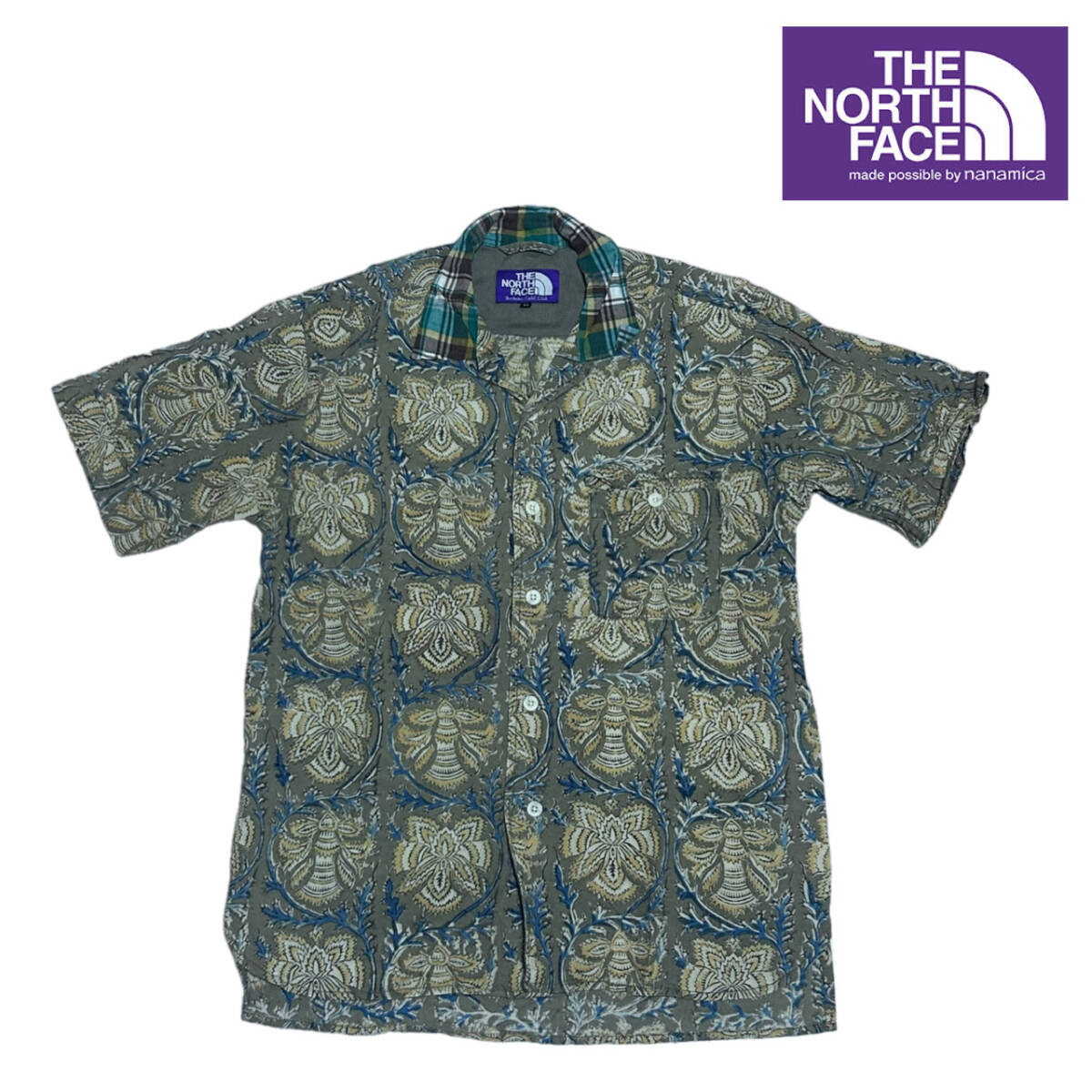 THE NORTH FACE Purple Label アロハシャツ サイズM ザ ノースフェイス パープルレーベル ナナミカ 国内正規品 半袖シャツ