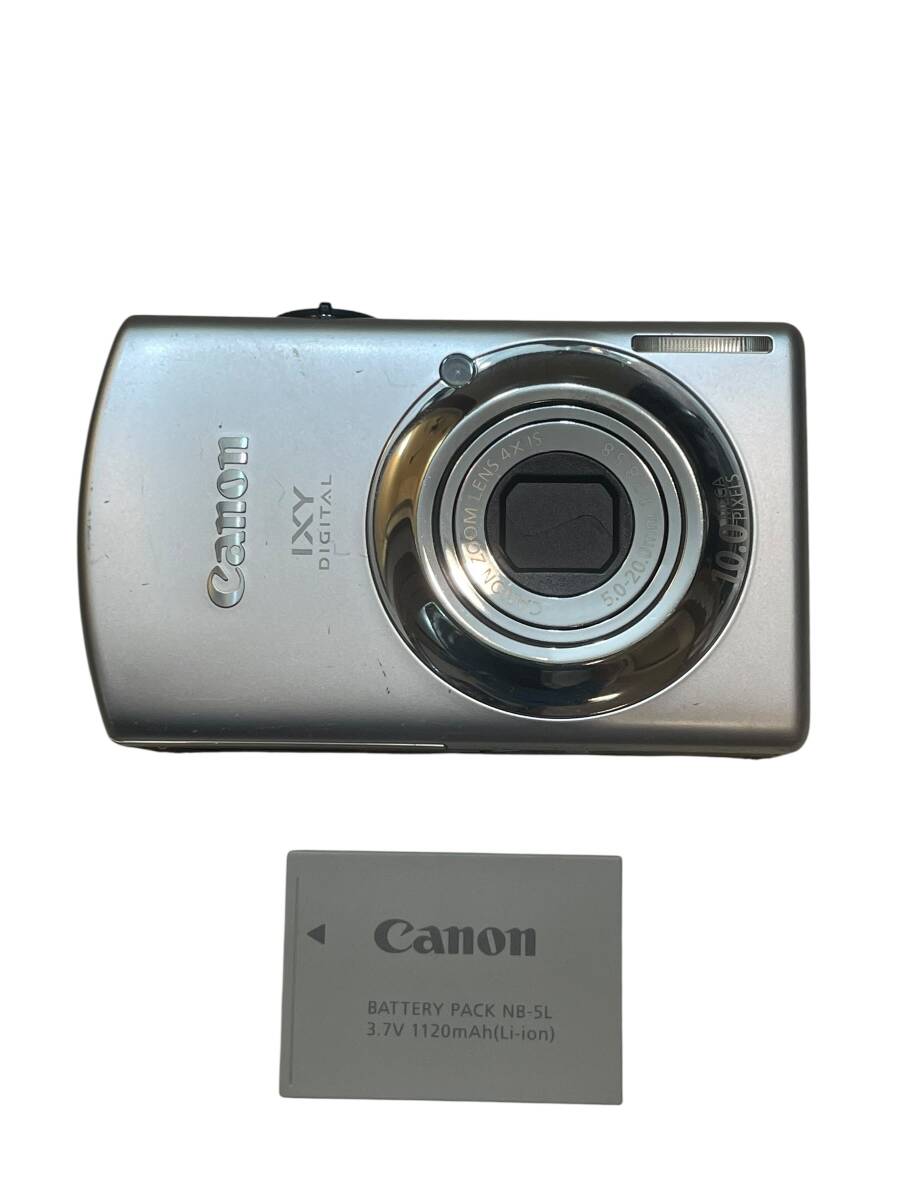 Canon IXY DIGITAL 920 IS　シルバー　キャノン　コンパクトデジタルカメラ　バッテリー付き　動作確認済み　