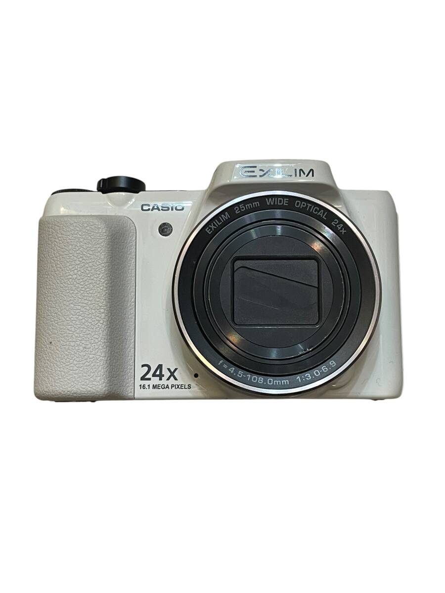 CASIO EXILIM EX H60 ホワイト　カシオ　コンパクトデジタルカメラ　