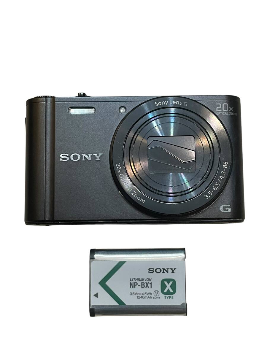 SONY Cyber shot DSC WX300 ブラック　ソニー　コンパクトデジタルカメラ　