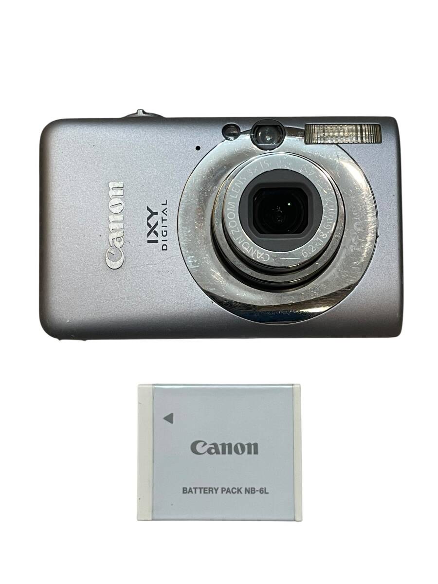 Canon IXY DIGITAL 110 IS　シルバー　キャノン　コンパクトデジタルカメラ　