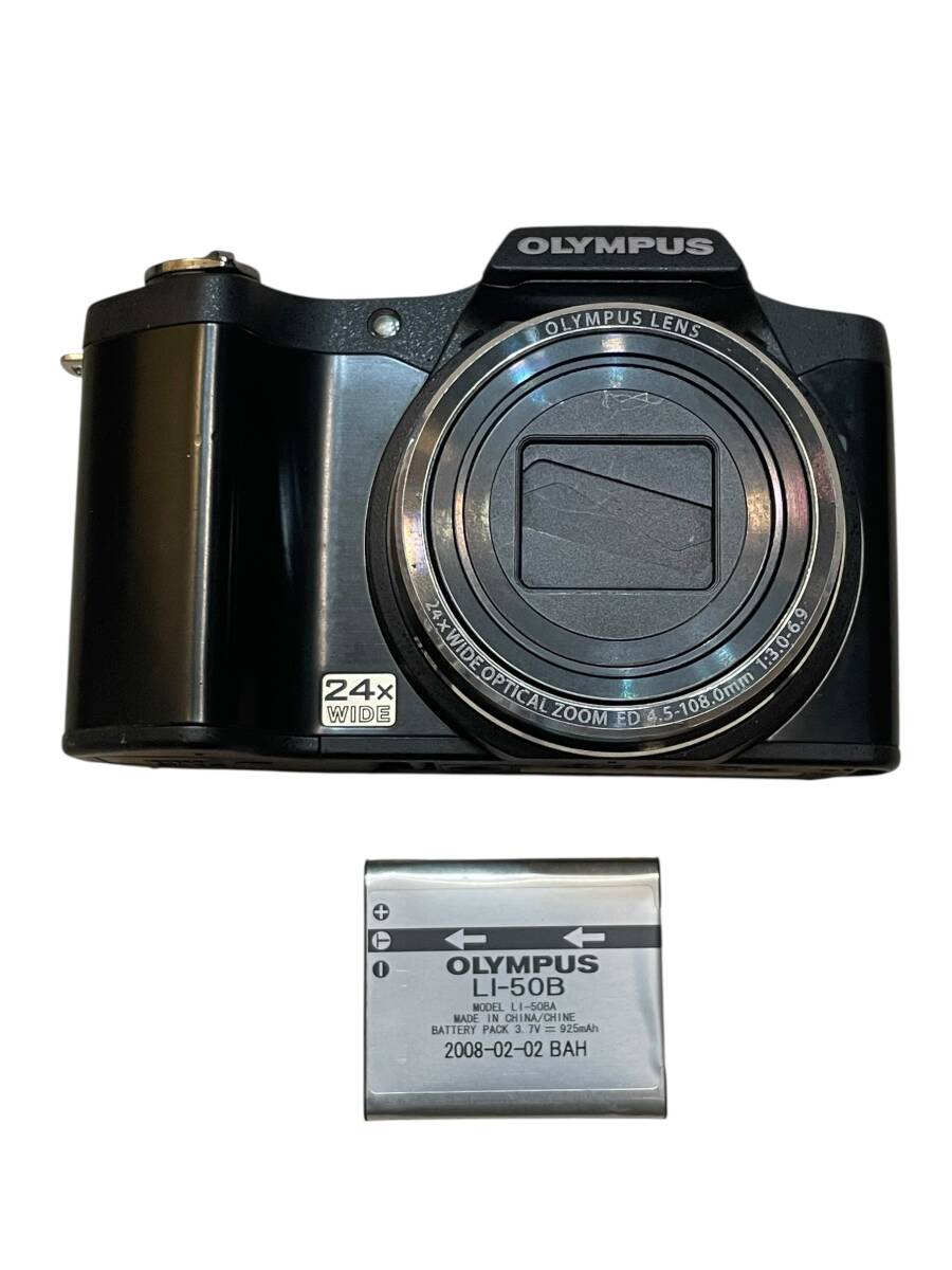 OLYMPUS SZ 14 ブラック　オリンパス　コンパクトデジタルカメラ　バッテリー付き　動作確認済み　