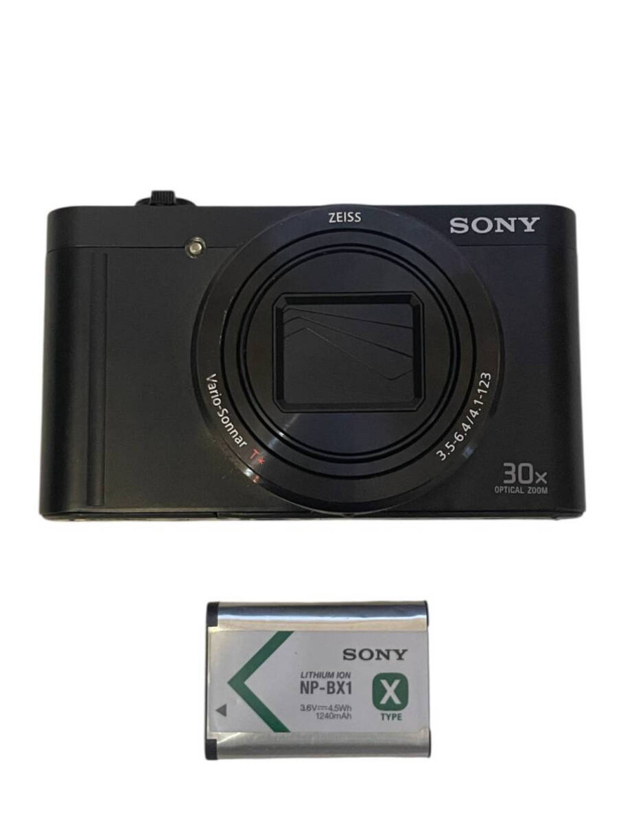 SONY Cyber-shot DSC WX500 ブラック　ソニー　コンパクトデジタルカメラ　バッテリー付き　
