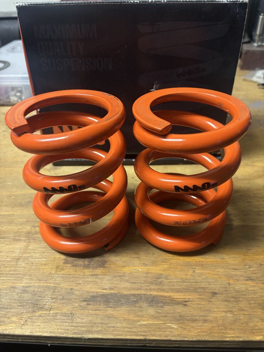 MAQs 直巻スプリング ID62-63 125mm 24k 中古品