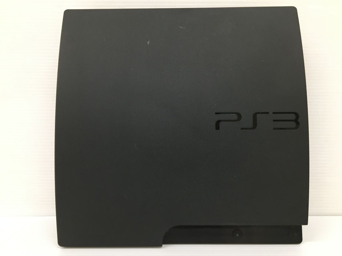 K21-653-035【中古/送料無料】SONY PlayStation3 PS3 CECH-3000B チャコールブラック 320GB ※動作確認済み/初期化済/封印シール有