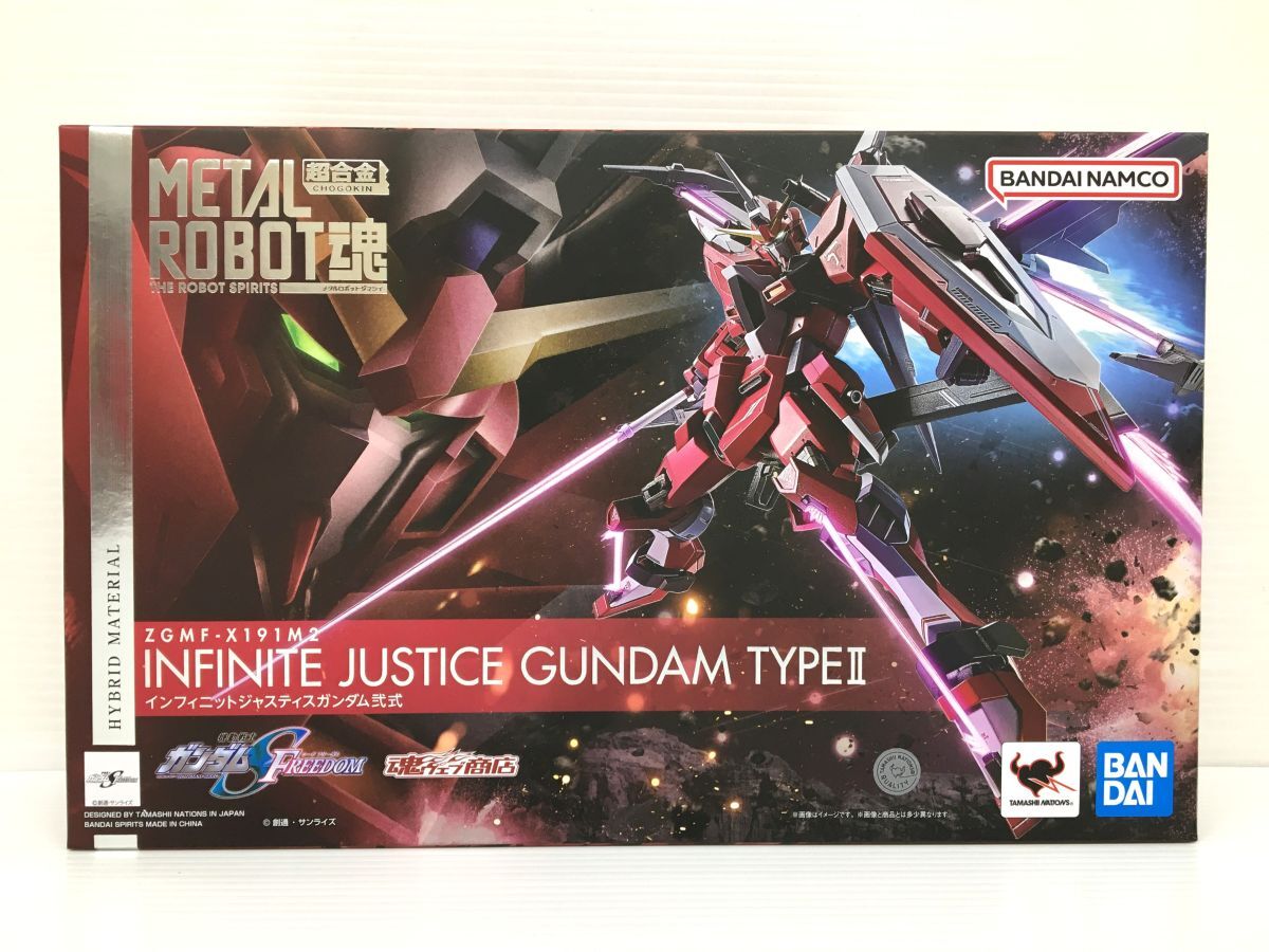 K21-673-065【開封品/送料無料】超合金 METAL ROBOT魂 SIDE MS 機動戦士ガンダムSEED FREEDOM インフィニットジャスティスガンダム弐式