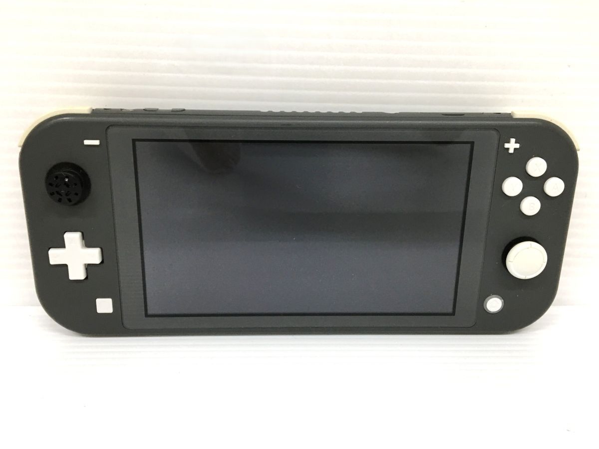 K21-671-049【ジャンク/送料無料】Nintendo Switch Lite (ニンテンドースイッチ ライト) MOD.HDH-001 グレー ※本体のみ/通電可/難あり