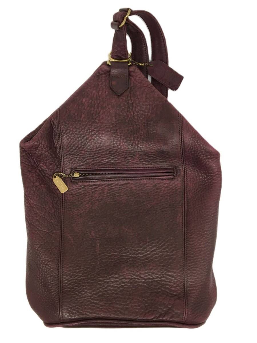S11-180-169【中古/送料無料】COACH コーチ オールドコーチ 4944 ワンショルダー ボディバッグ レザー ボルドー 斜め掛け