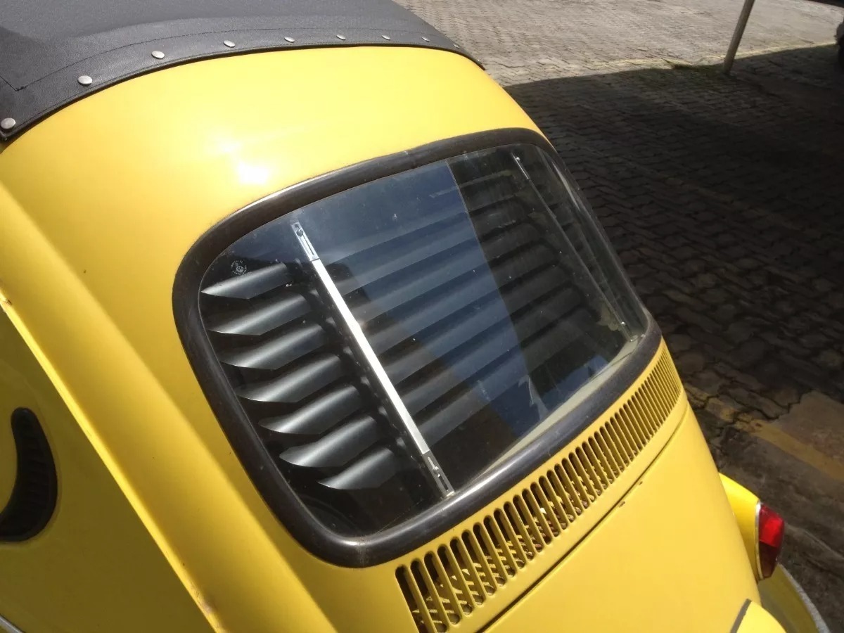 リアウィンドー 窓 ベネチアン ブラインド ブラック 黒 固定スラット Volkswagen フォルクスワーゲン VW T1 空冷VW ビートル 1958-1964