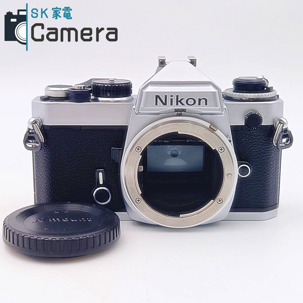 【中古】 Nikon FE シルバー シャッター 露出 動作 ニコン