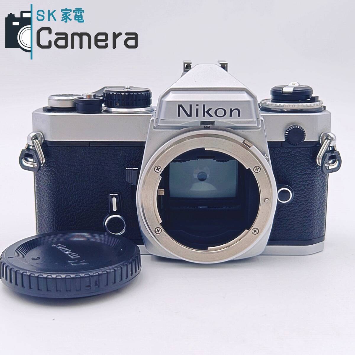 【中古】 Nikon FE シルバー シャッター 露出 動作 ニコン ②