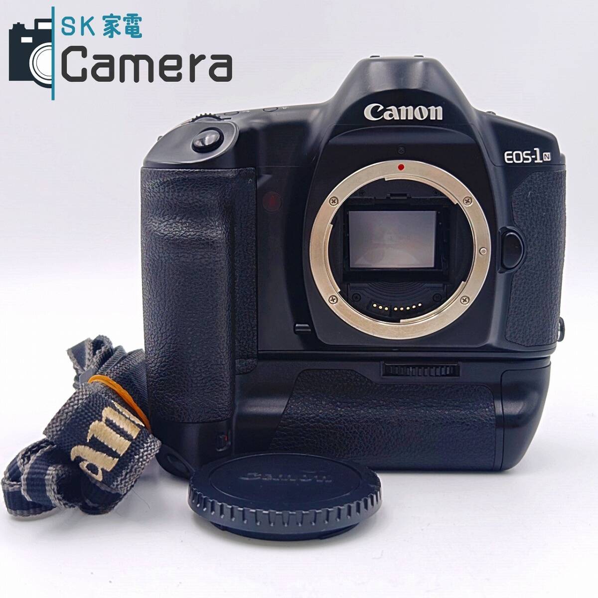 【中古】 Canon EOS-1N HS POWAER DRIVE BOOSTER E1 テスト用フィルムにて確認済 キャノン 美品