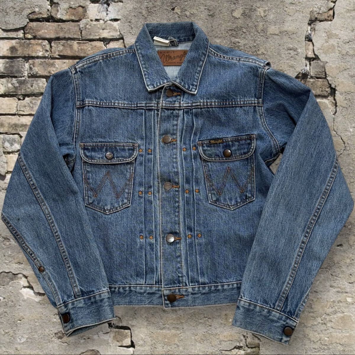 ジョンレノン 90s 国産 ビンテージ ラングラー Wrangler 11WJ スコービル トラッカージャケット 復刻 デニムジャケット F4210 90s 11MJ 
