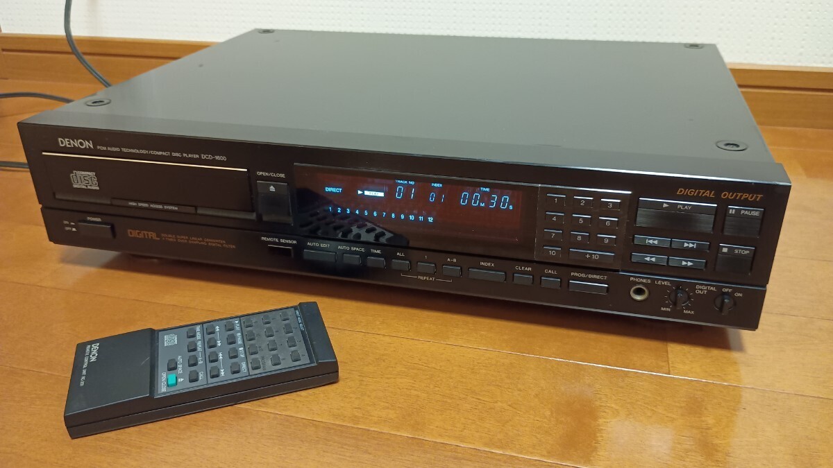 DENON「DCD-1600」動作良好