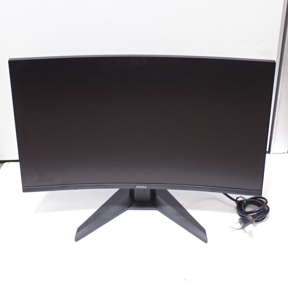Ft1353901 エムエスアイ モニター 湾曲型 ゲーミングモニター MAG 27C6F 3CE1 MSi中古