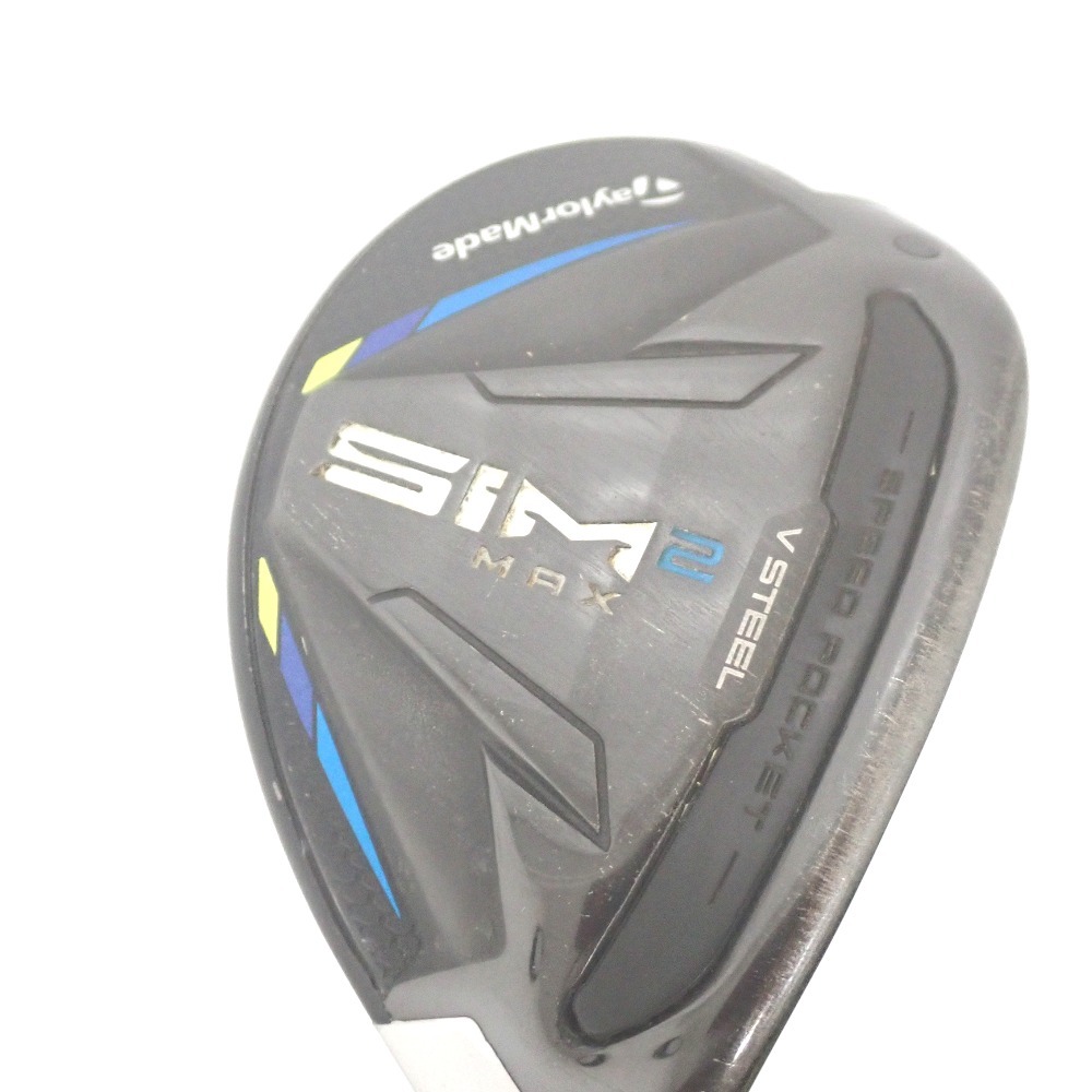 NA65382 テーラーメイド ゴルフクラブ ユーティリティ 3U 19° SIM2 MAX レスキュー V-STEEL 右用 メンズ TaylorMade 中古