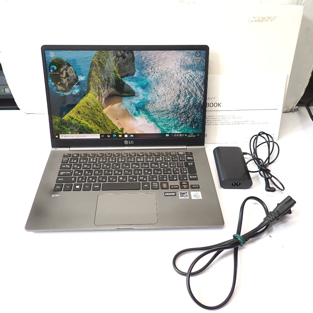 Ft1305521 エルジー パソコン ノートパソコン Gram 14Z995 LG中古