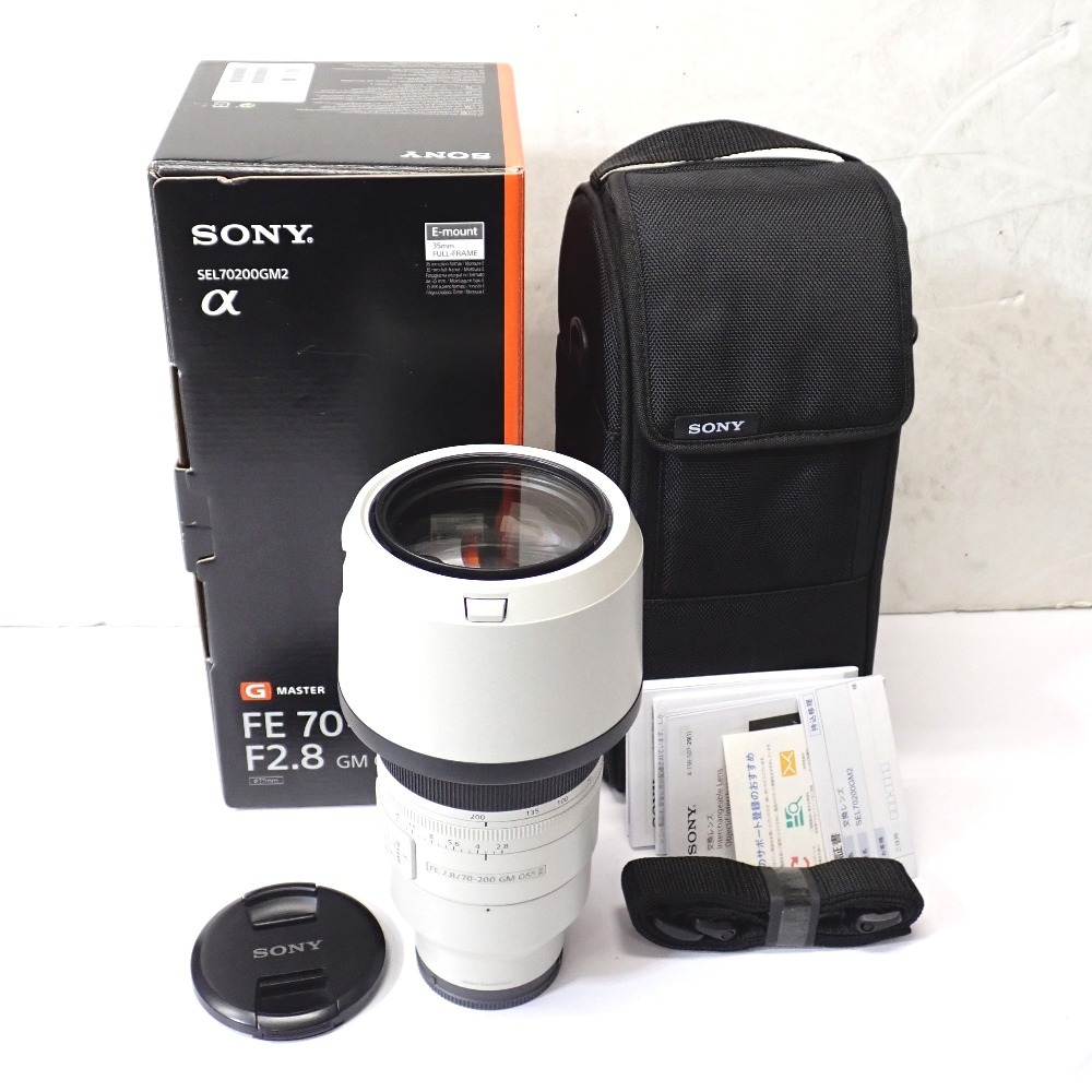 Ft1353481 ソニー レンズ 一眼レンズ SONY E-mount Eマウント FE 70-200mm F2.8 GM OSS II SEL70200GM2 sony中古