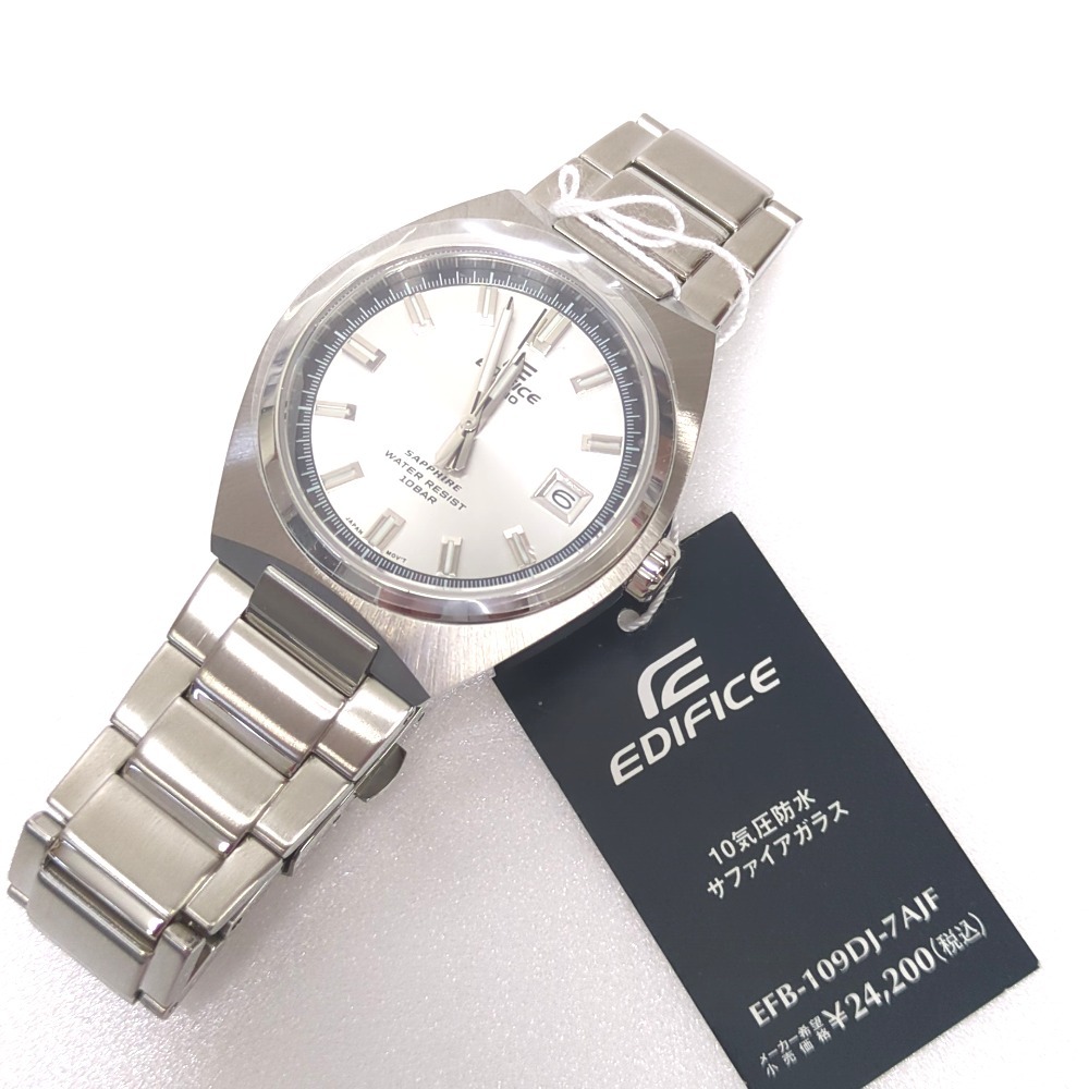 Dz812951 カシオ 腕時計 EDIFICE EFB-109DJ-7AJF CASIO 未使用レベル品