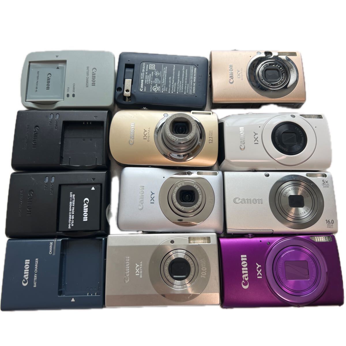 Canon IXY デジカメ　7台まとめ　IXYシリーズ　IXY630 IXY30s