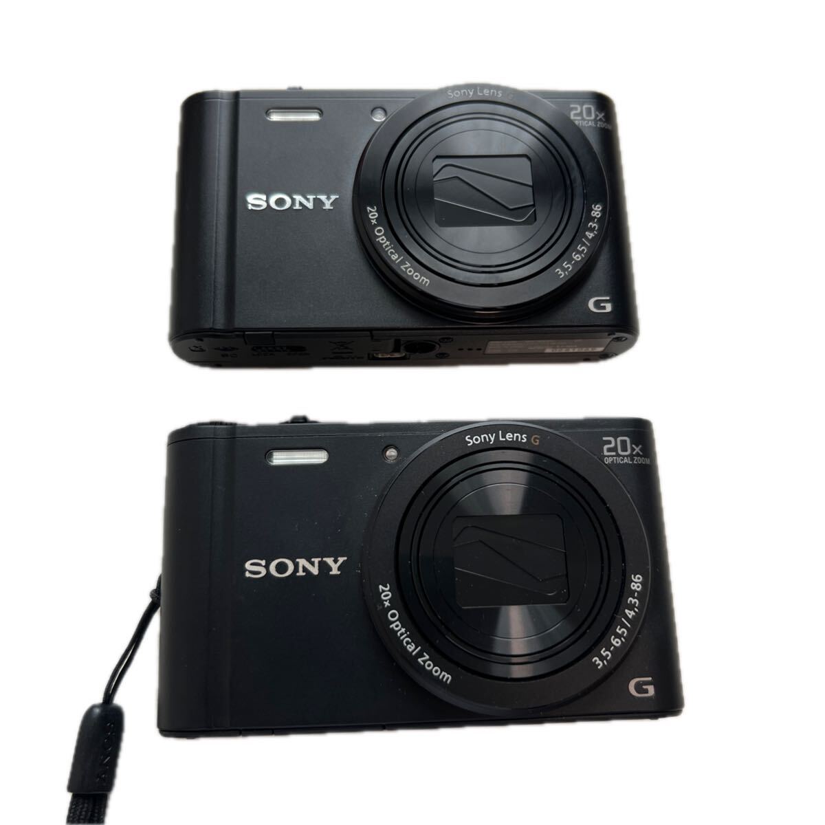 SONY ソニー DSC-WX350 サイバーショット Cyber-shot DSC-WX300 ブラック　2点まとめ