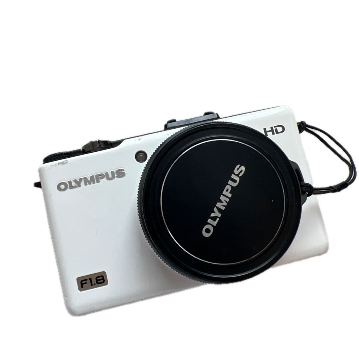 OLYMPUS ホワイト ミラーレス一眼カメラ デジタルカメラ　XZ-1