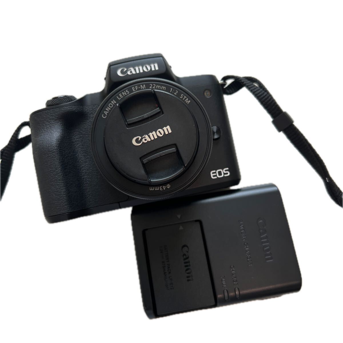 Canon EOS kiss M レンズセット　キャノン　ブラック