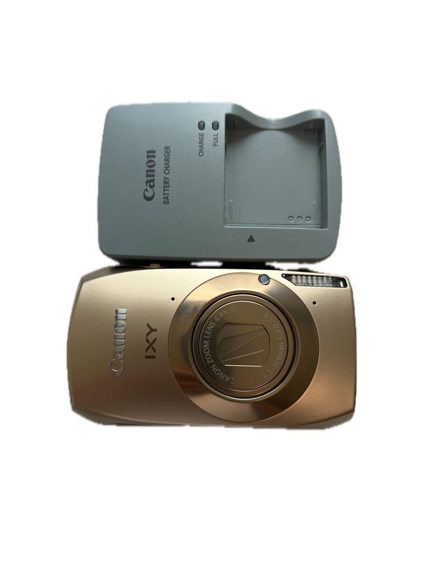 Canon IXY DIGITAL キャノン ゴールド デジタルカメラIXY31S PC1584 通電確認のみ