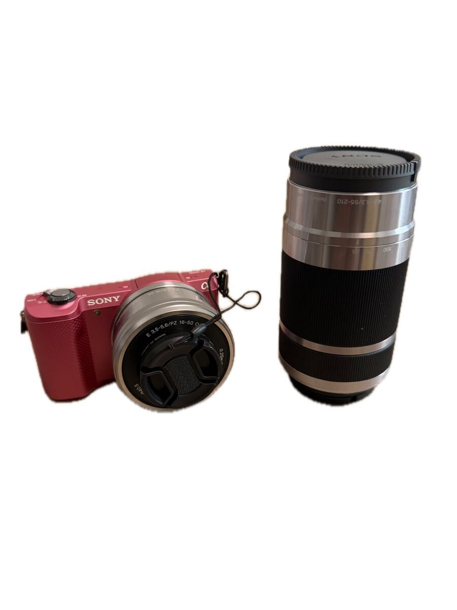 ミラーレス一眼カメラ SONY α5000 レンズ→4.5-6.3/55-210