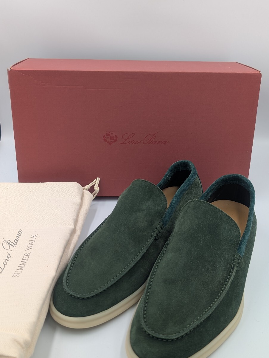 ロロピアーナ Loro Piana ローファー スエード　サマーウォーク　summer walk　限定モデル