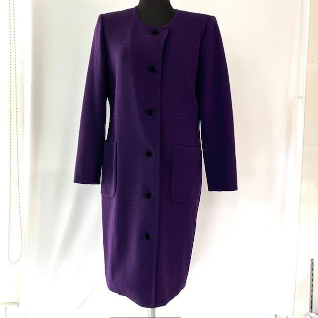 A4　YVES SAINT LUAURENT　イヴサンローラン　ヴィンテージ　ロングジャケット　Mサイズ