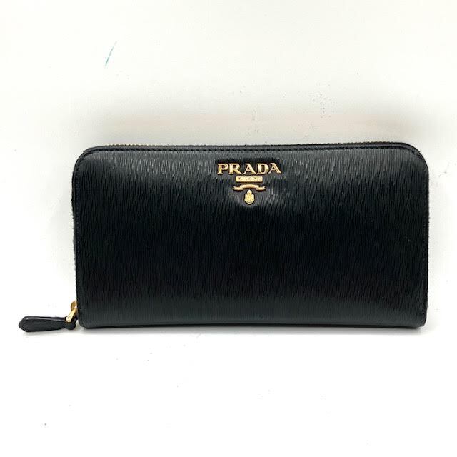 A2　【良品】PRADA　プラダ　ヴィッテロムーブ　長財布