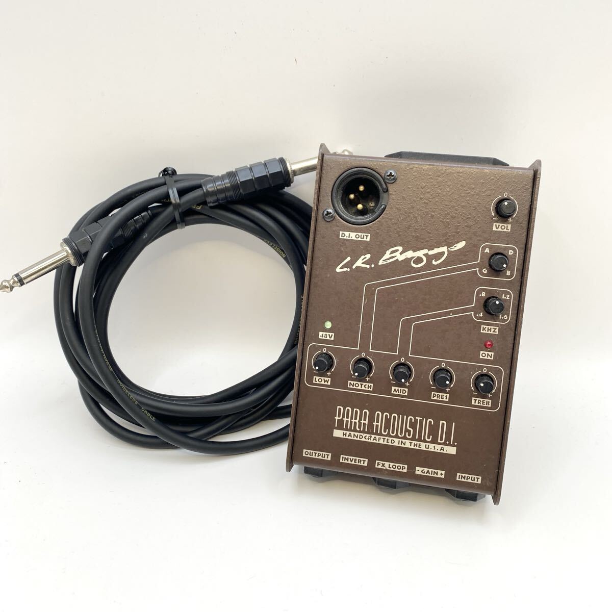 ＄ L.R.Baggs Para Acoustic D.I. プリアンプ ダイレクトボックス LRバックス パラアコースティック アコギ パラアコ 楽器 機材 モノトク