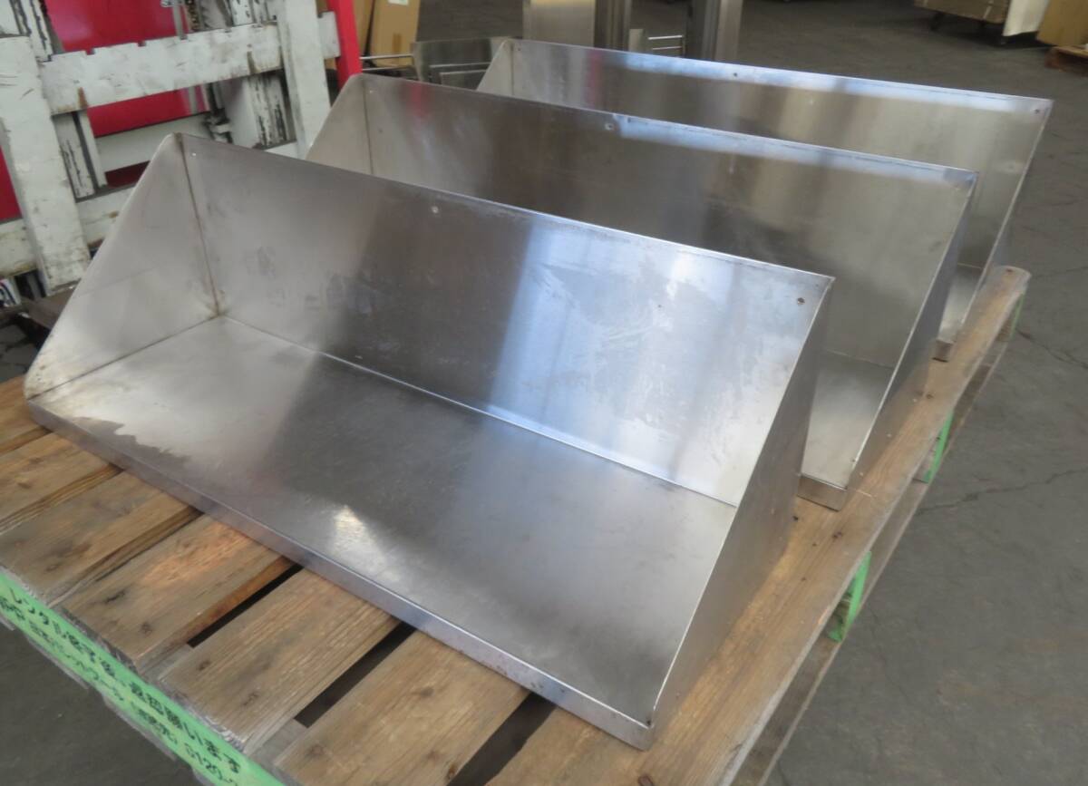 I-103）来店・引き取り限定★吊り棚・壁付け収納 3台セット★厨房機器・業務用・飲食店☆中古品