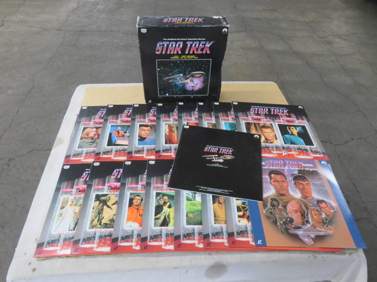 U-306★STAR TREK/スタートレック☆宇宙大作戦/LOG1☆レーザーディスク/LD★中古品/ジャンク品