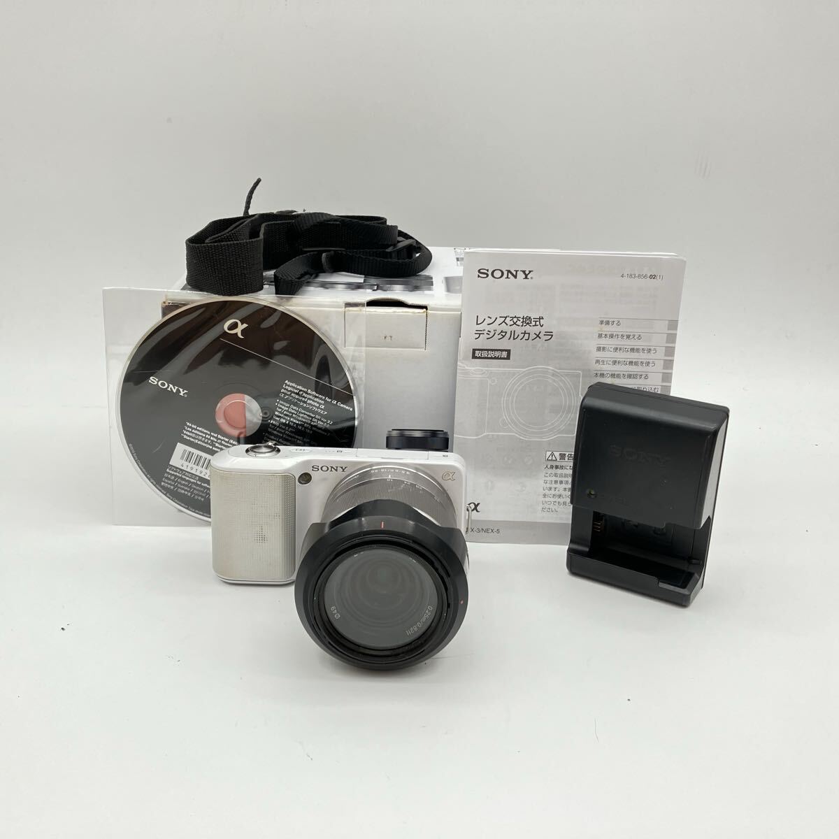 ソニー SONY NEX-3 ミラーレス一眼カメラ レンズキットOSS ホワイト