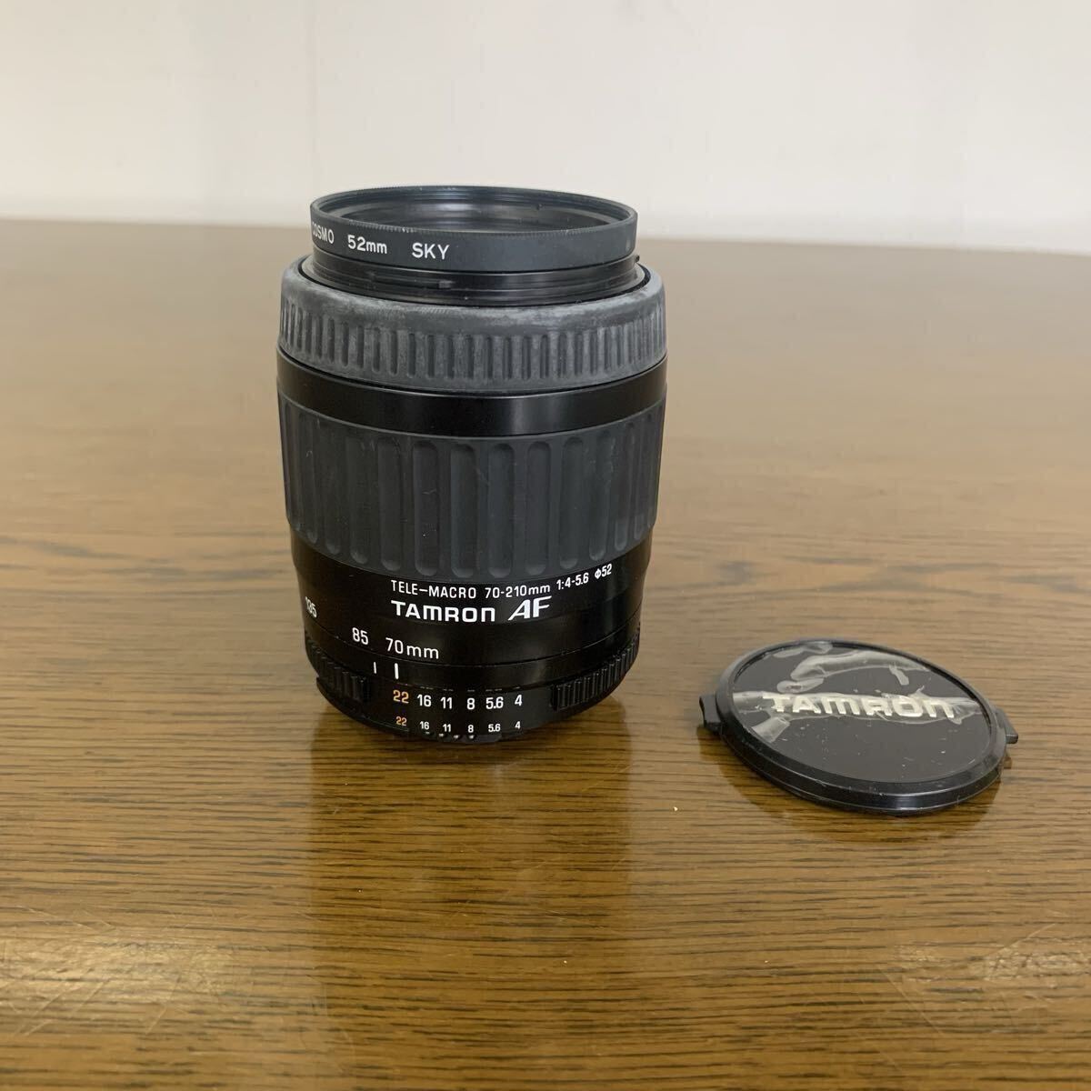 ●【売り切り】TAMRON(タムロン) AF TELE-MACRO 70-210mm F/4-5.6 望遠ズームレンズ 158DN ニコンAF用マウント