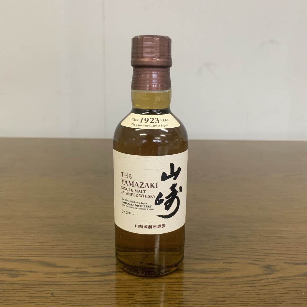 ◯【売り切り】SUNTORY(サントリー) サントリーシングルモルトウイスキー 山崎 180ml 43% ※未開栓