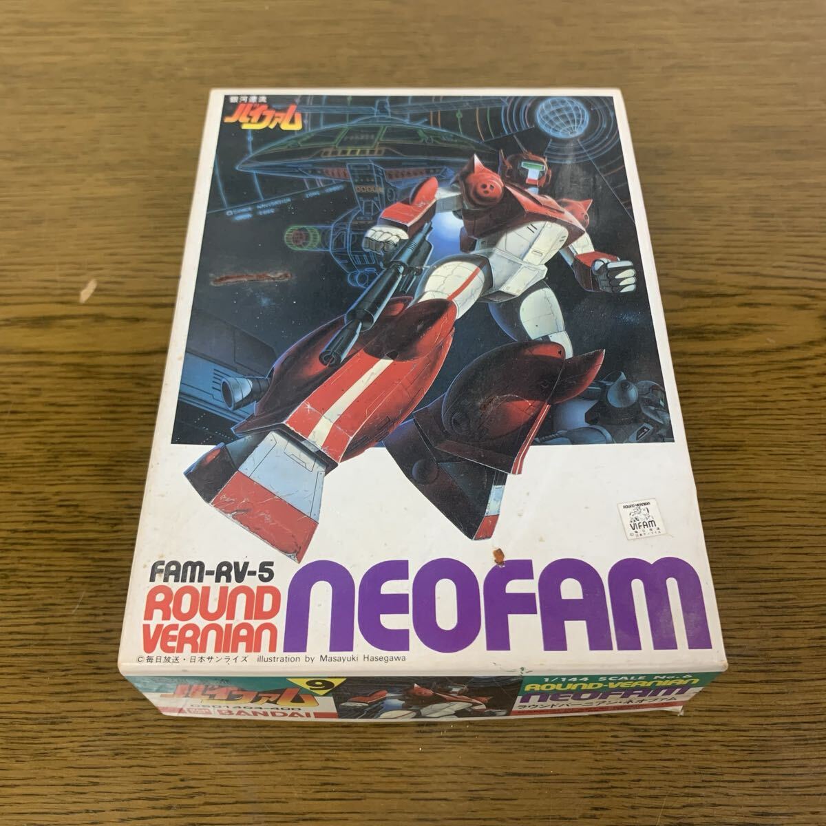 ◯【売り切り】BANDAI(バンダイ) 1/144スケール FAM-RV-5 ラウンドバーニアン・ネオファム 銀河漂流バイファム シリーズ 0501404-400 